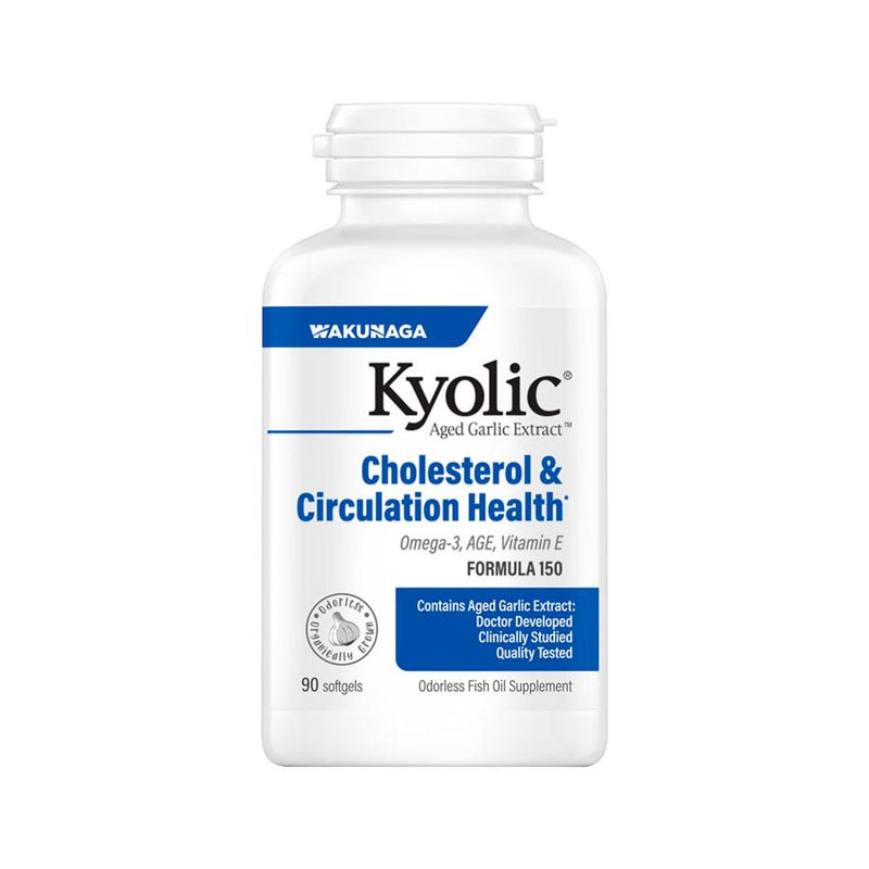 Kyolic Ómega 3 Cholesterol & Circulation Health 90 cápsulas