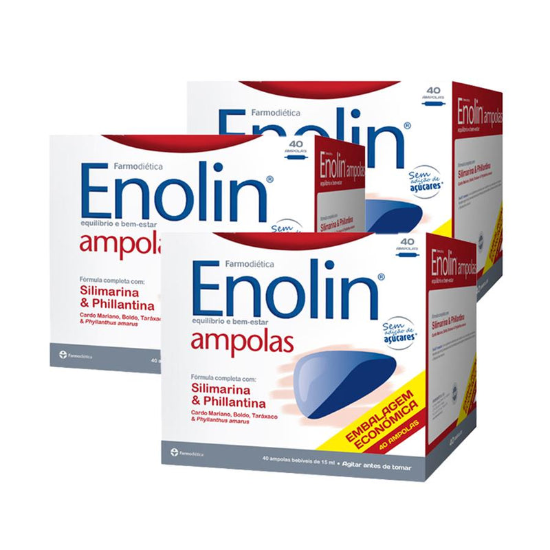 Farmodiética Enolin 40 Ampolas - Pack de 3