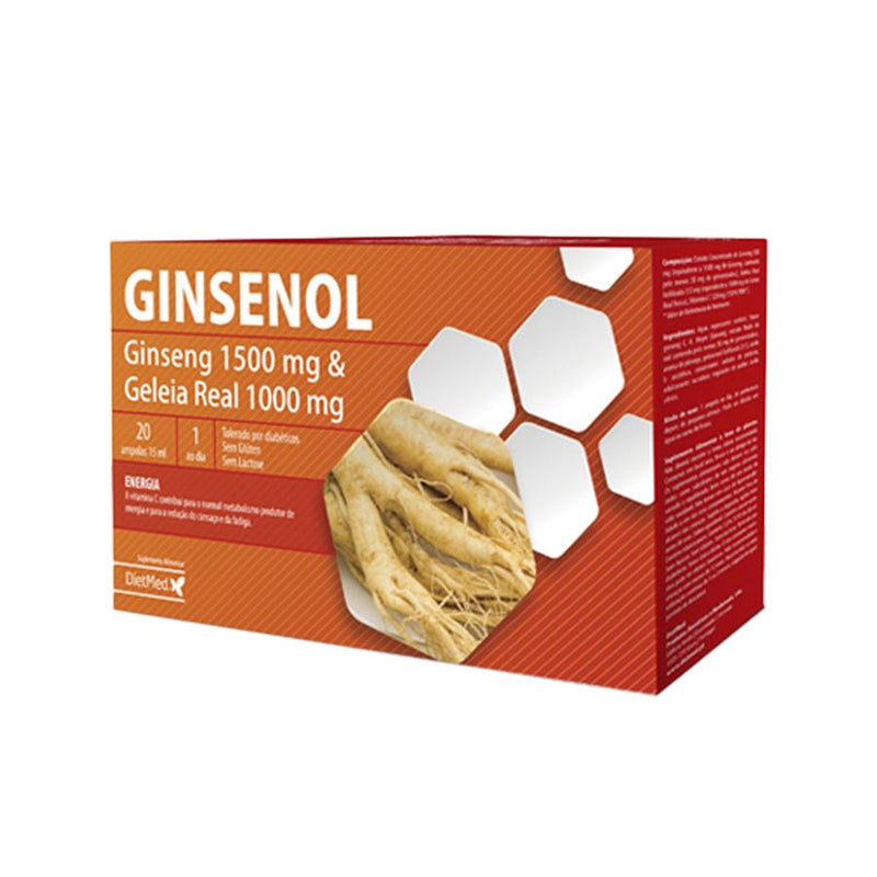 Dietmed Ginsenol 20 ampolas