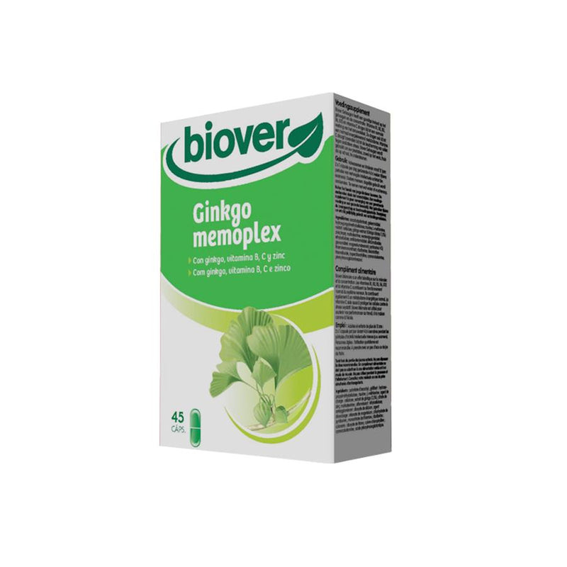 Biover Ginkgo Memoplex 45 cápsulas