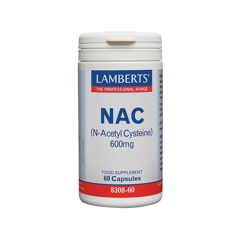 Lamberts N- Acetil Cisteína (Nac) 600mg 60 Cápsulas