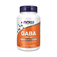 Now Gaba 500mg 100 cápsulas