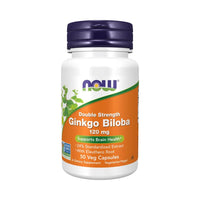 Now Ginkgo Biloba 120mg 50 Cápsulas Vegetais