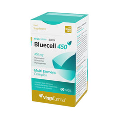 Vegafarma Super Bluecell 450mg 60 Cápsulas