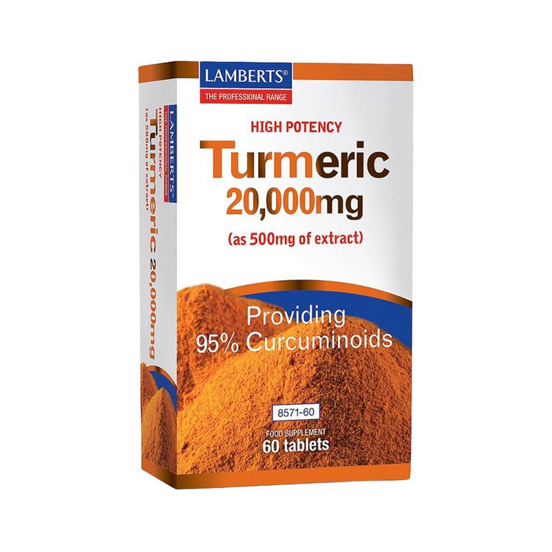 Lamberts Curcuma 20.000mg 60 Tabletes