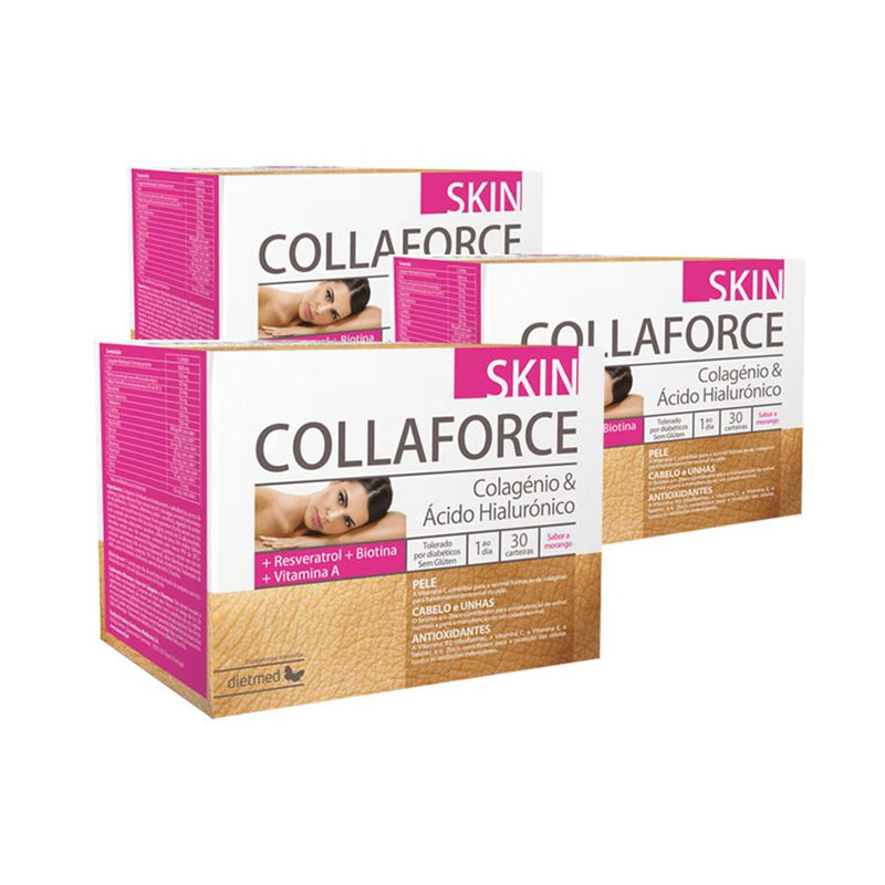 Dietmed Collaforce Skin 30 Saquetas - Pack de 3