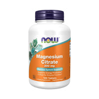 Now Magnesium Citrate 100 comprimidos