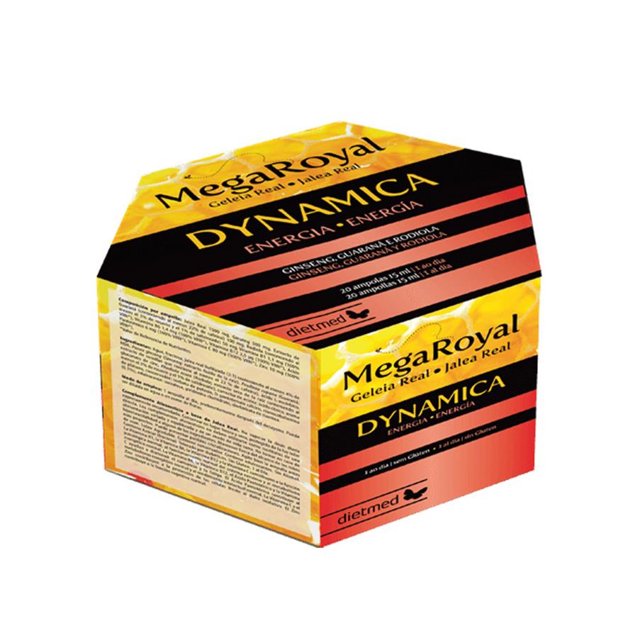 Dietmed Mega Royal Dynamica 20 ampolas