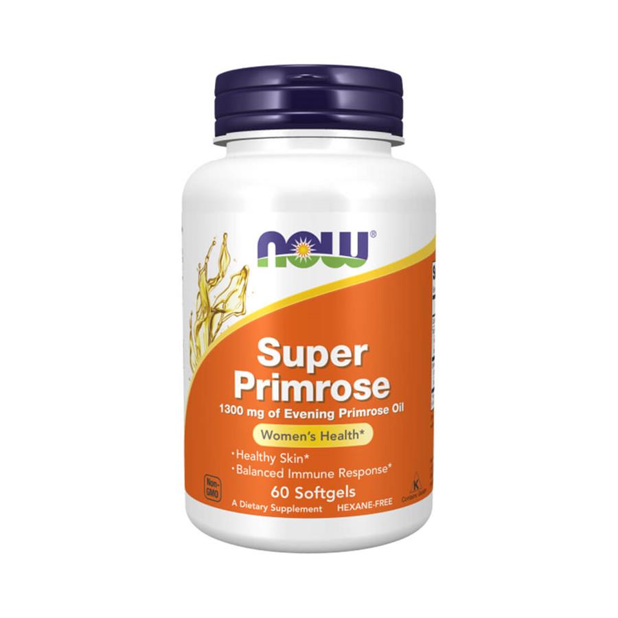 Primrose Now Now Super Primrose 1300mg 60 Cápsulas | Compra na Bioself