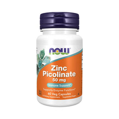 Now Zinco Picolinato 50mg 60 Cápsulas