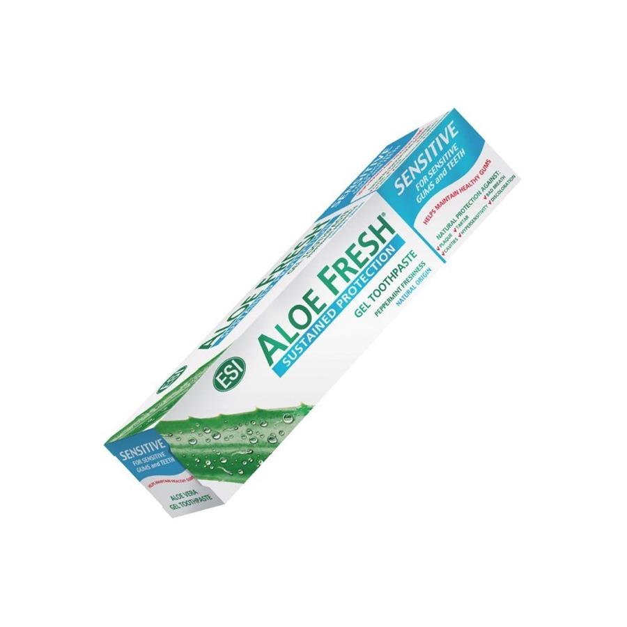 ESI Pasta Dentes Gel Aloe Fresh Menta Cristal 110gr