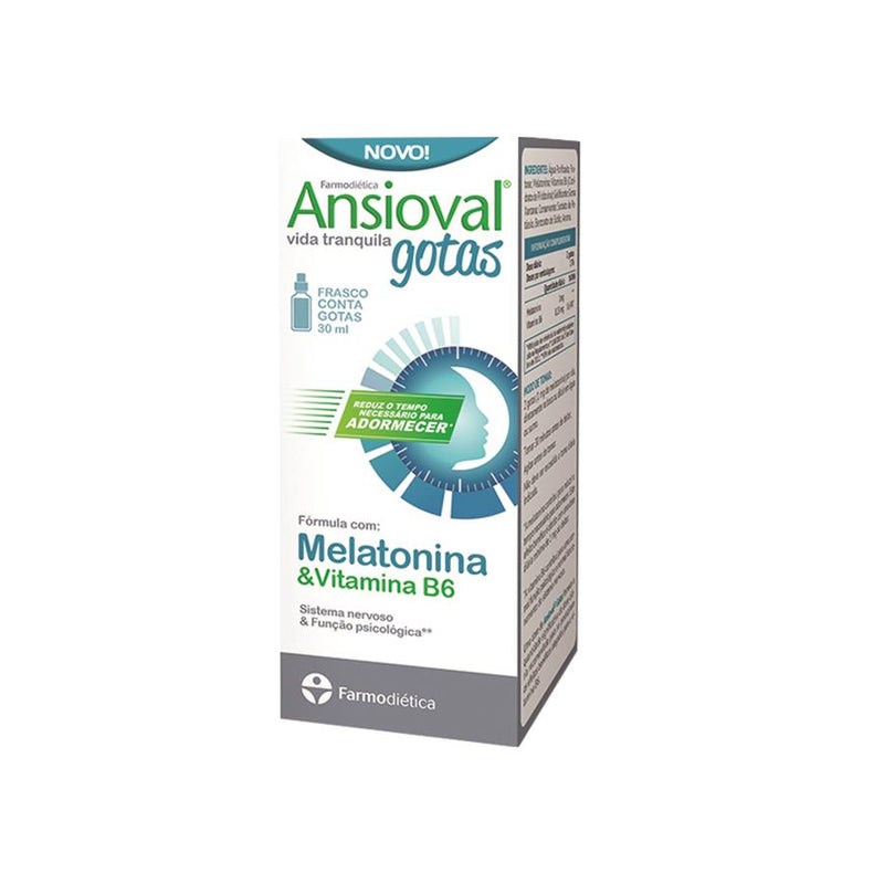 Farmodiética Ansioval Melatonina & Vitamina B6 Gotas 30ml