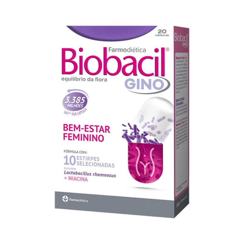 Farmodiética Biobacil Gino 20 cápsulas