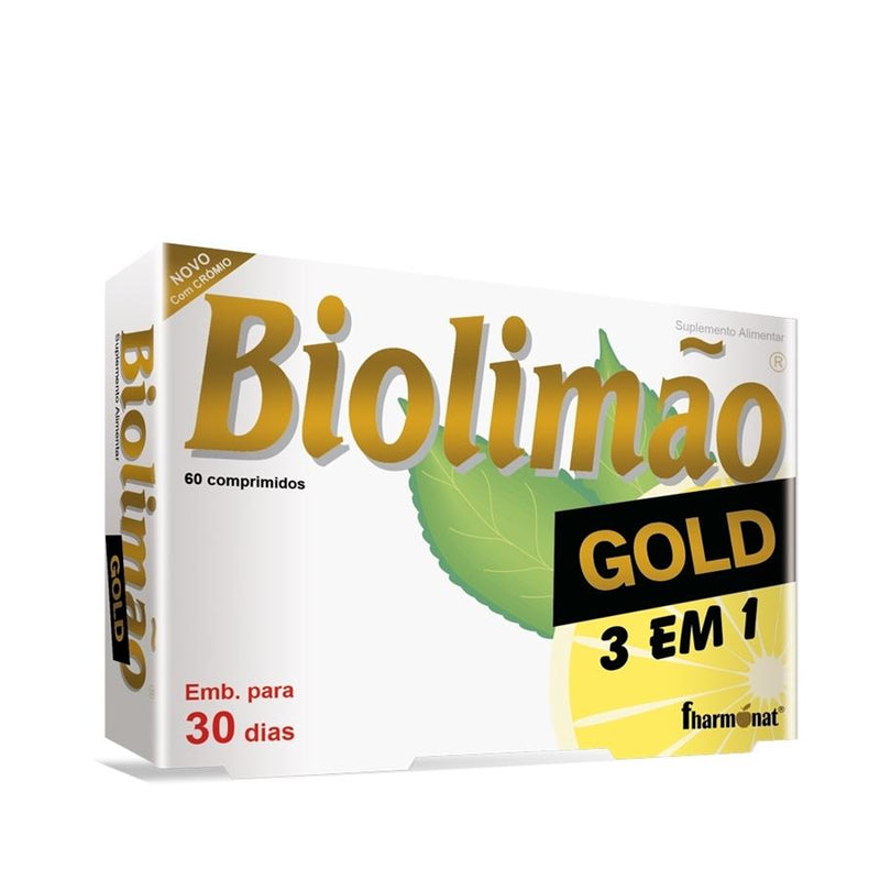 Fharmonat Biolimão Gold 3 em 1 60 comprimidos