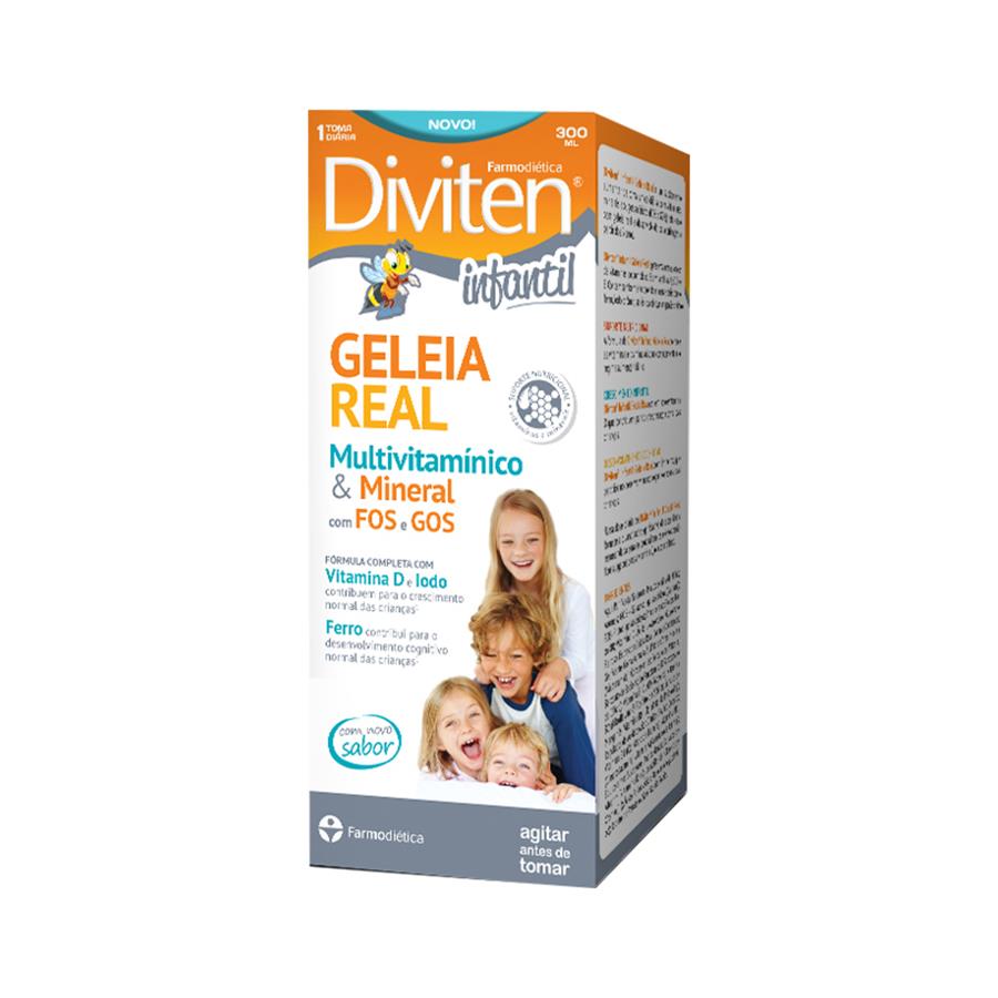 Farmodiética Diviten Infantil Geleia Real Xarope 300ml