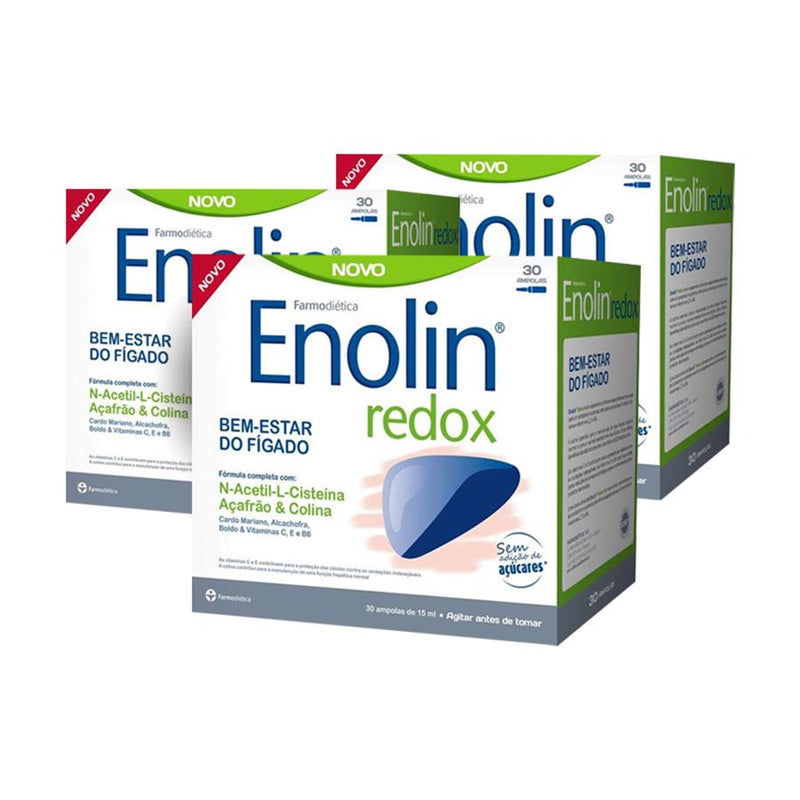 Farmodiética Enolin Redox 30 Ampolas - Pack de 3