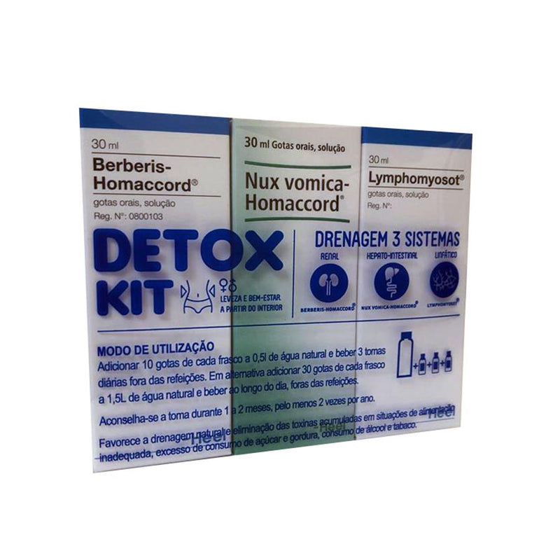 Heel Detox-Kit - Lymphomyosot + Nux vomica + Berberisde