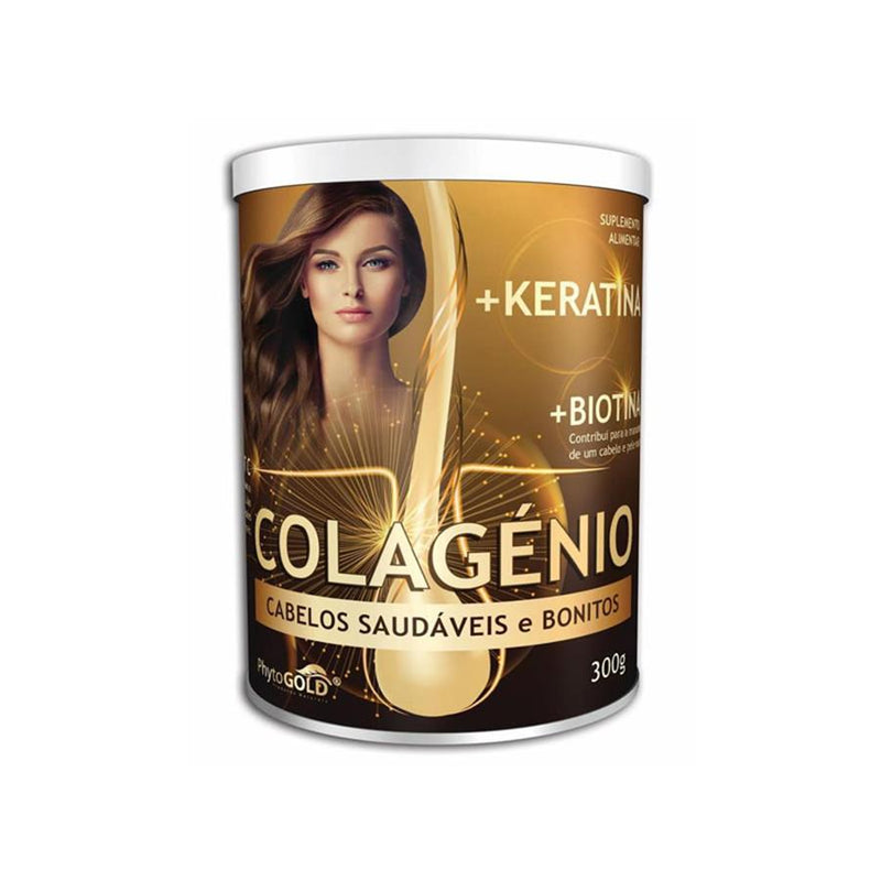 PhytoGold Colagénio + Keratina + Biotina 300g