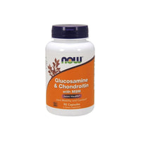Now Glucosamina, Condroitina e MSM 90 Cápsulas
