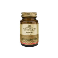 Solgar Vitamina D3 600 Ui 15mcg 60 cápsulas